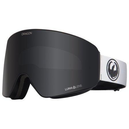 Dragon Alliance Pxv Fadeblack Strape Lumalens Dark Smoke Lens Goggles
