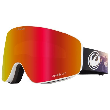 Dragon Alliance Pxv Sierra Strape Lumalens Red Ion Lens Goggles
