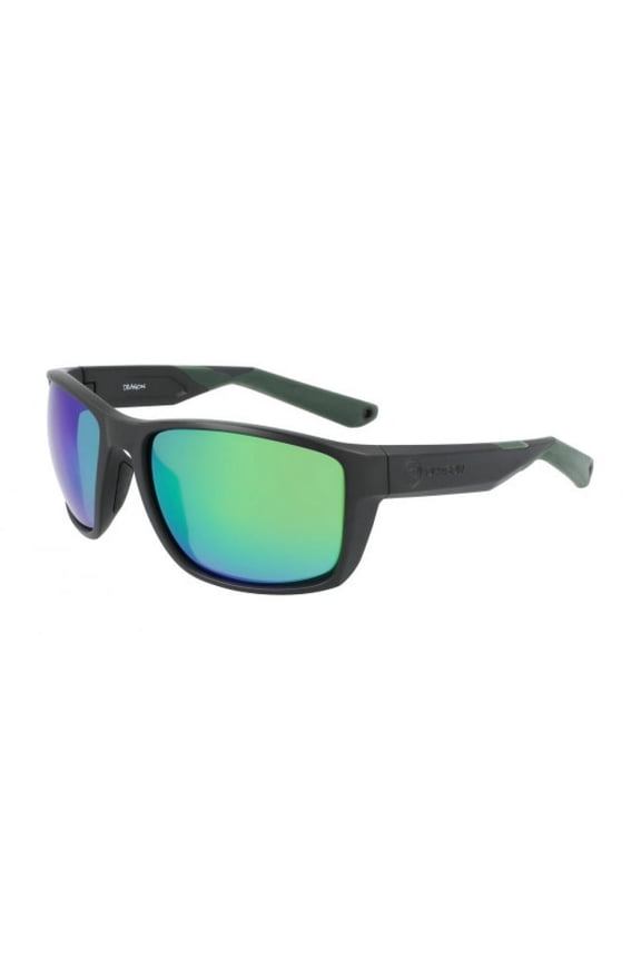 Alliance Reel X Matte Grey with Lumalens Green Ion Polar Lens Sunglasses