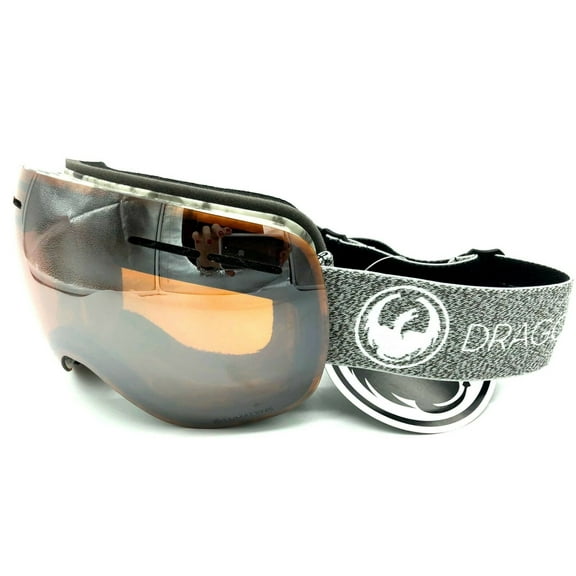 Dragon Alliance "X1" SN-17064 Mill Lumalens Silver Ion+1 Dk Smoke Snow Goggles