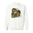 thumbnail image 1 of Dragon And Tiger Fighting .  Sweatshirt Men -Image by Shutterstock, Male 3X-Large, 1 of 4