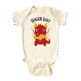 thumbnail image 1 of Dragon Baby Lunar New Year Cute Baby Bodysuit Shirt Premium Custom Clothes Unisex Baby Gift for Mom Newborn 0-3m Natural, 1 of 2