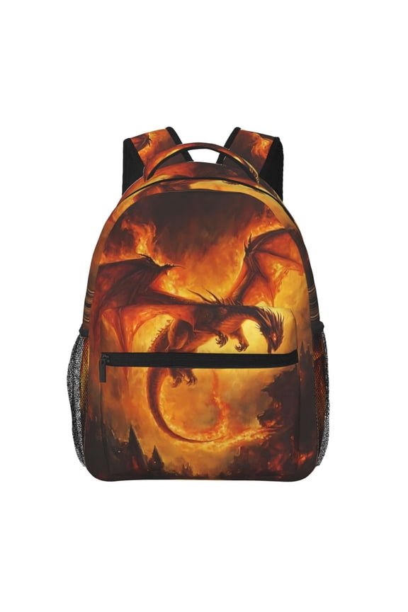 Dragon Backpack Lightweight Rucksack Travel Bag for Men and Women