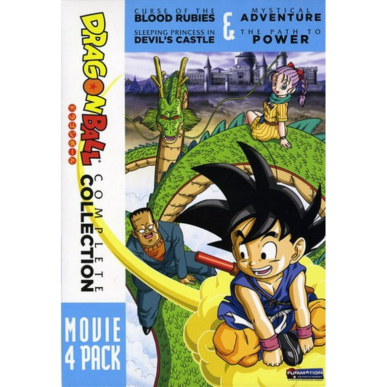 Dragon Ball: 4 Movie Pack - Walmart.com