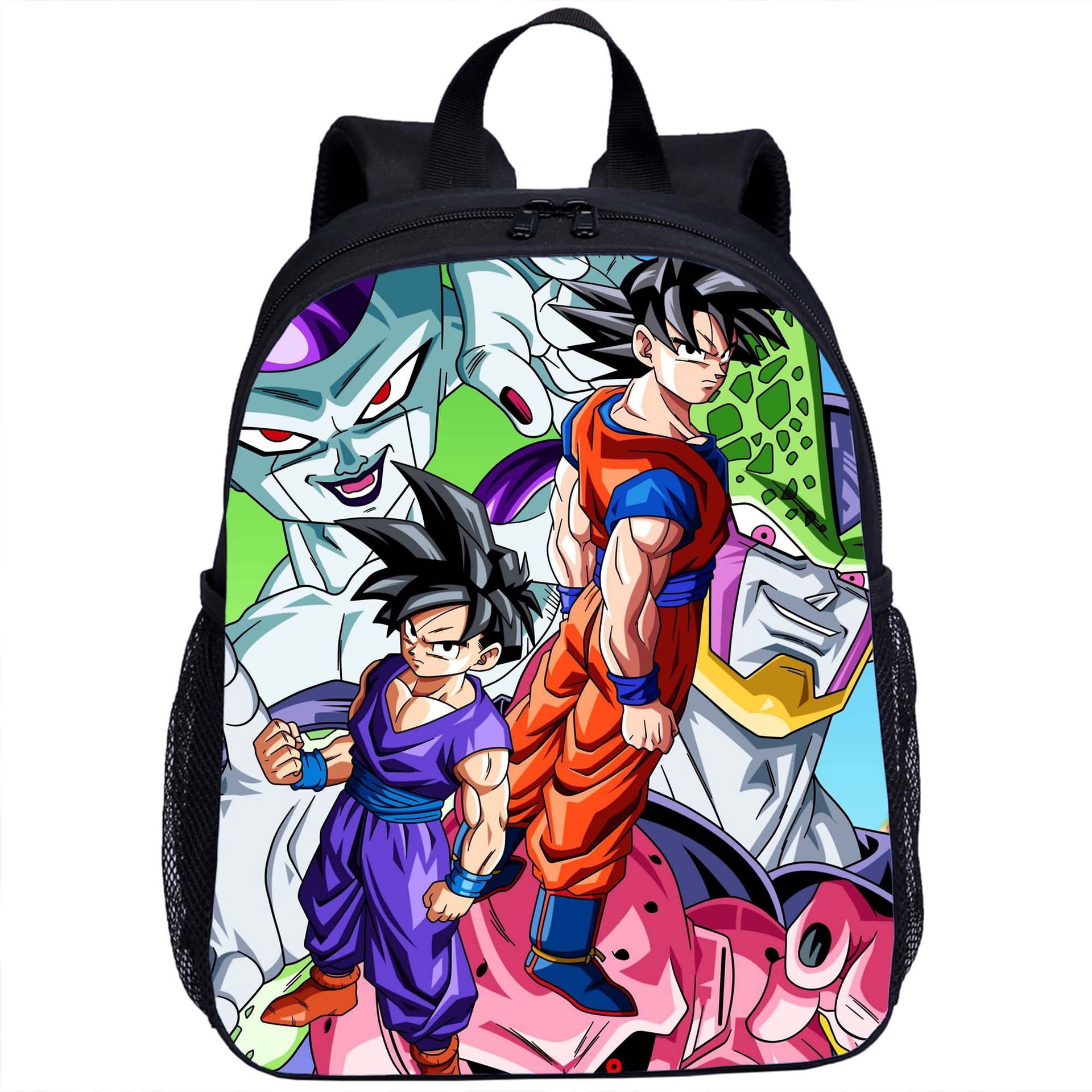 Son Goku from Dragon Ball Travel Bag with Orange Gi, Power Pose, and Energy Effect Design TS04 main image 1