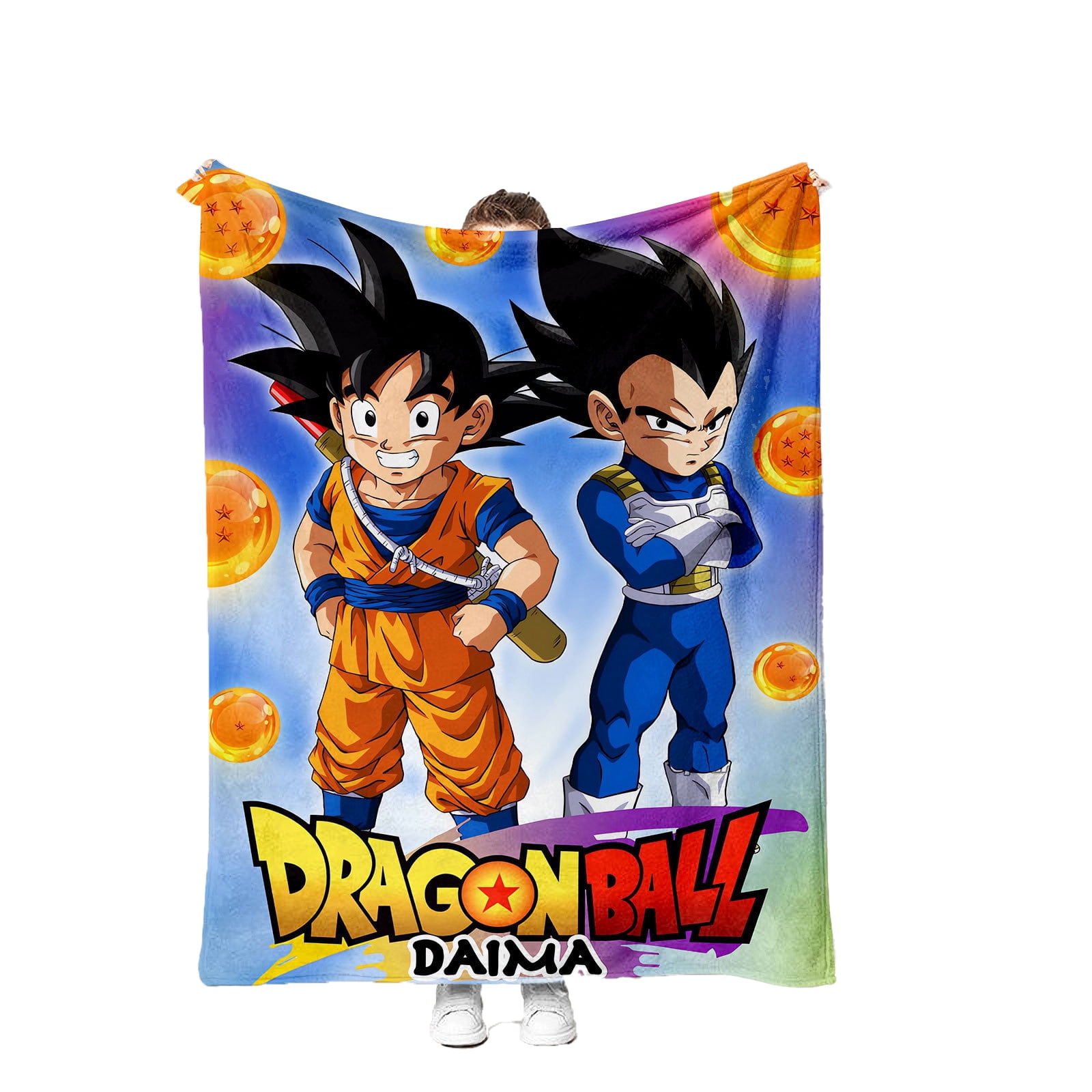 Dragon Ball Blanket Cartoon Printing Air Conditioning Flannel Blanket