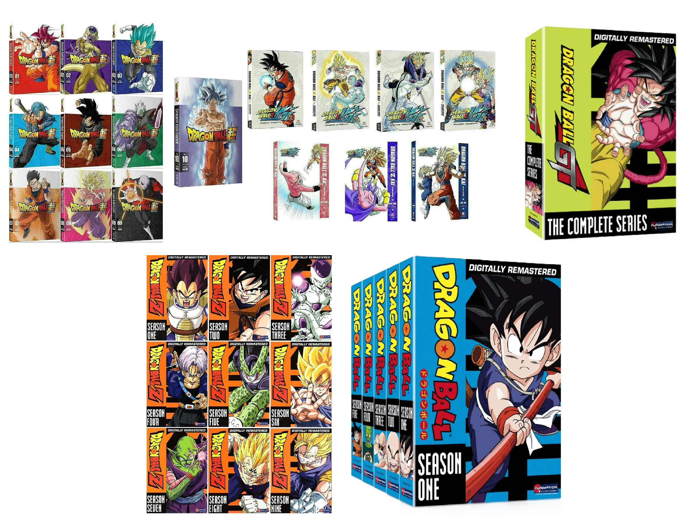 Dragon Ball Complete DVD Collection – Includes Dragon Ball Z 1-9