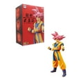 thumbnail image 1 of Dragon Ball Cyokoku Buyuden Collection Super Saiyan God Son Goku Collectible PVC Figure, 1 of 2