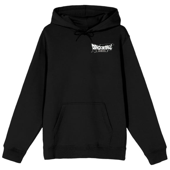 Dragon Ball Daima Son Goku Adult Black Long Sleeve Hooded Sweatshirt-XXL