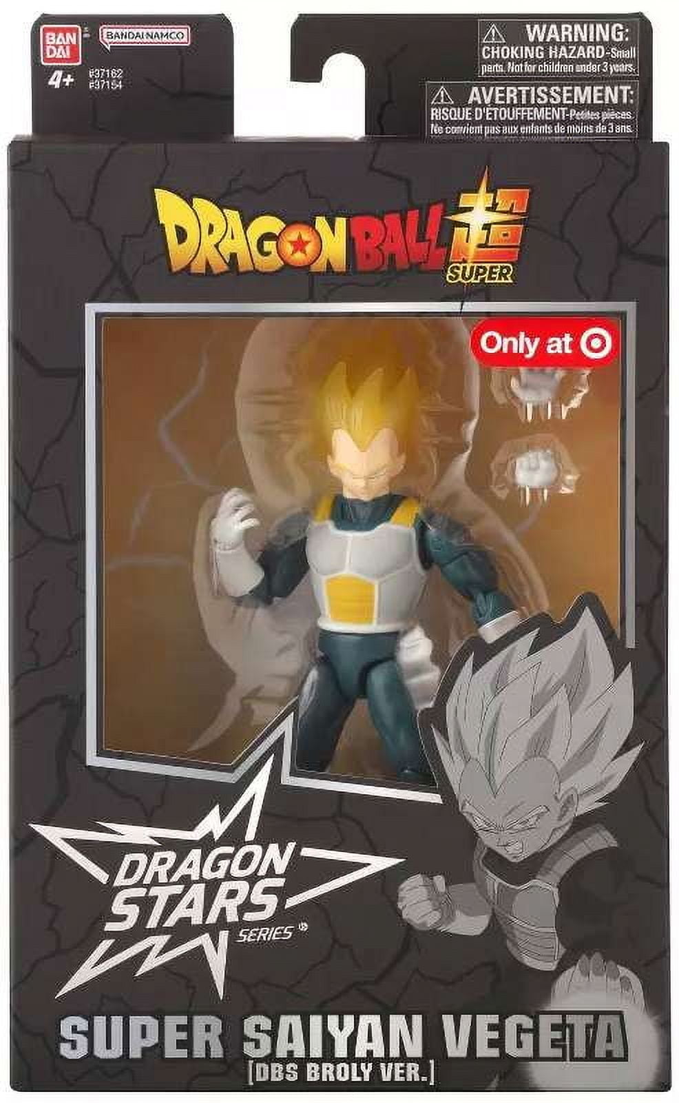 Bandai America Dragon Ball Dragon Stars Series Super Saiyan Vegeta Action Figure