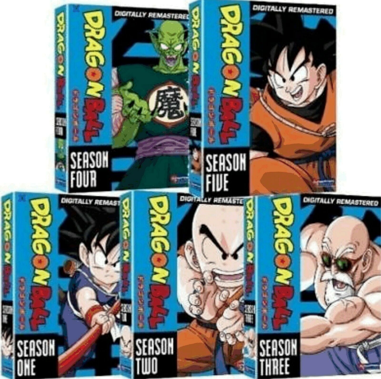 Dragon Ball Dragonball The Complete Series Season 1 5 Dvd Walmart