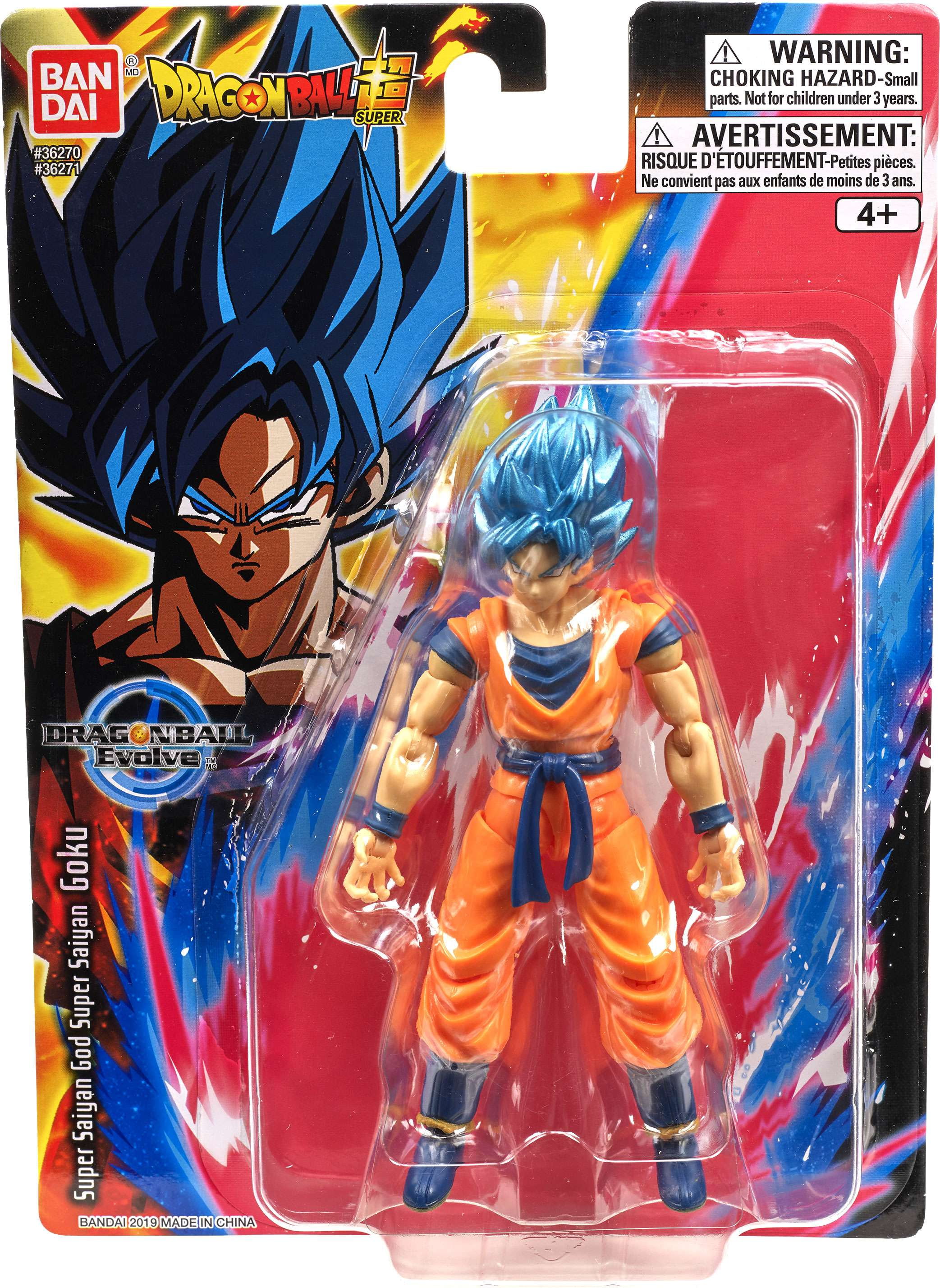 Dragon Ball Evolve Super Saiyan Blue Goku Action Figure - Walmart.com