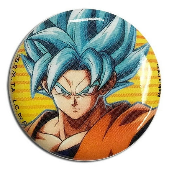 Dragon Ball Fighterz- Ssgss Goku Button 1.25"