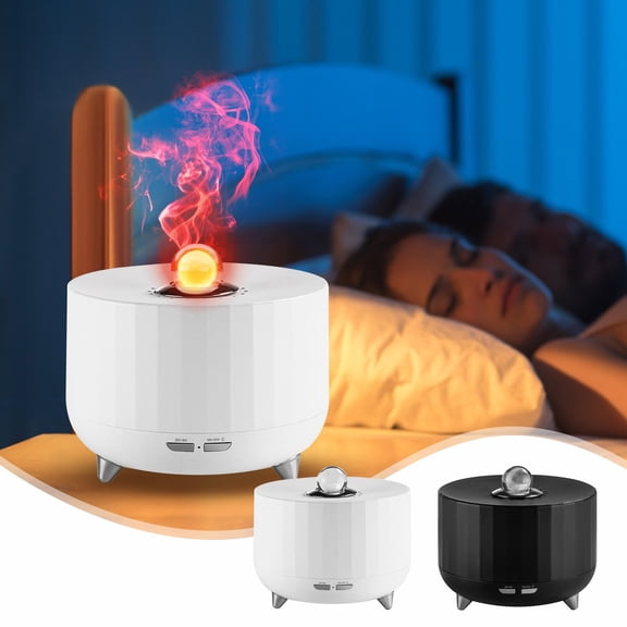 Dragon Ball Flame Essential Oil Diffuser, 230ml Ultrasonic Aromatherapy Diffuser for Bedroom, Home, Birthday and Holiday Gift, Stocking Stuffer