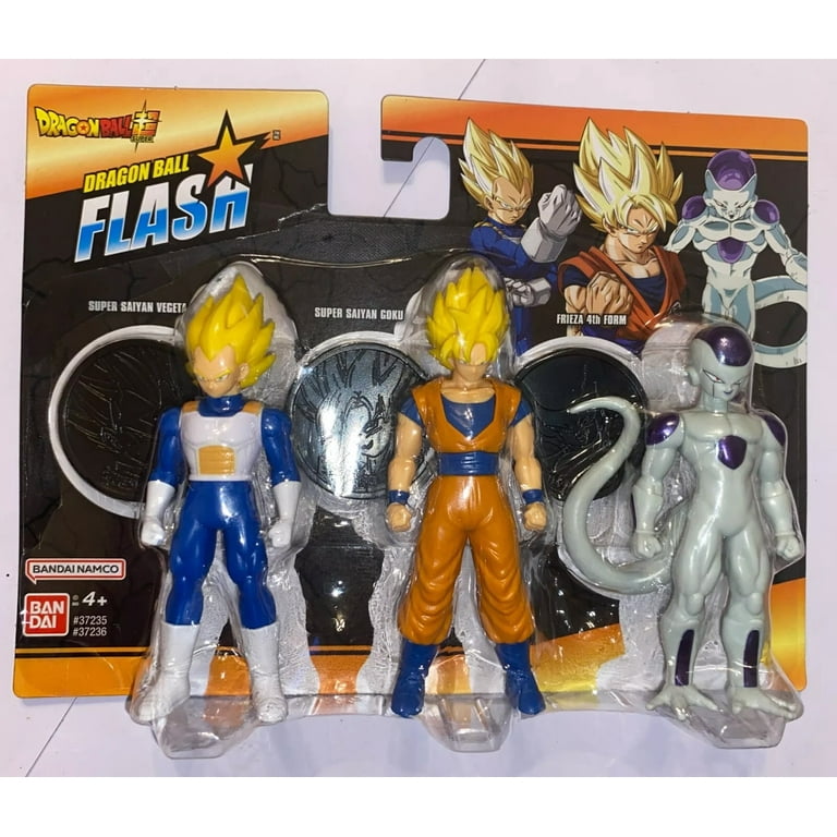Dragon Ball Flash 3 Figure Set: Super Saiyan Vegeta, Super Saiyan
