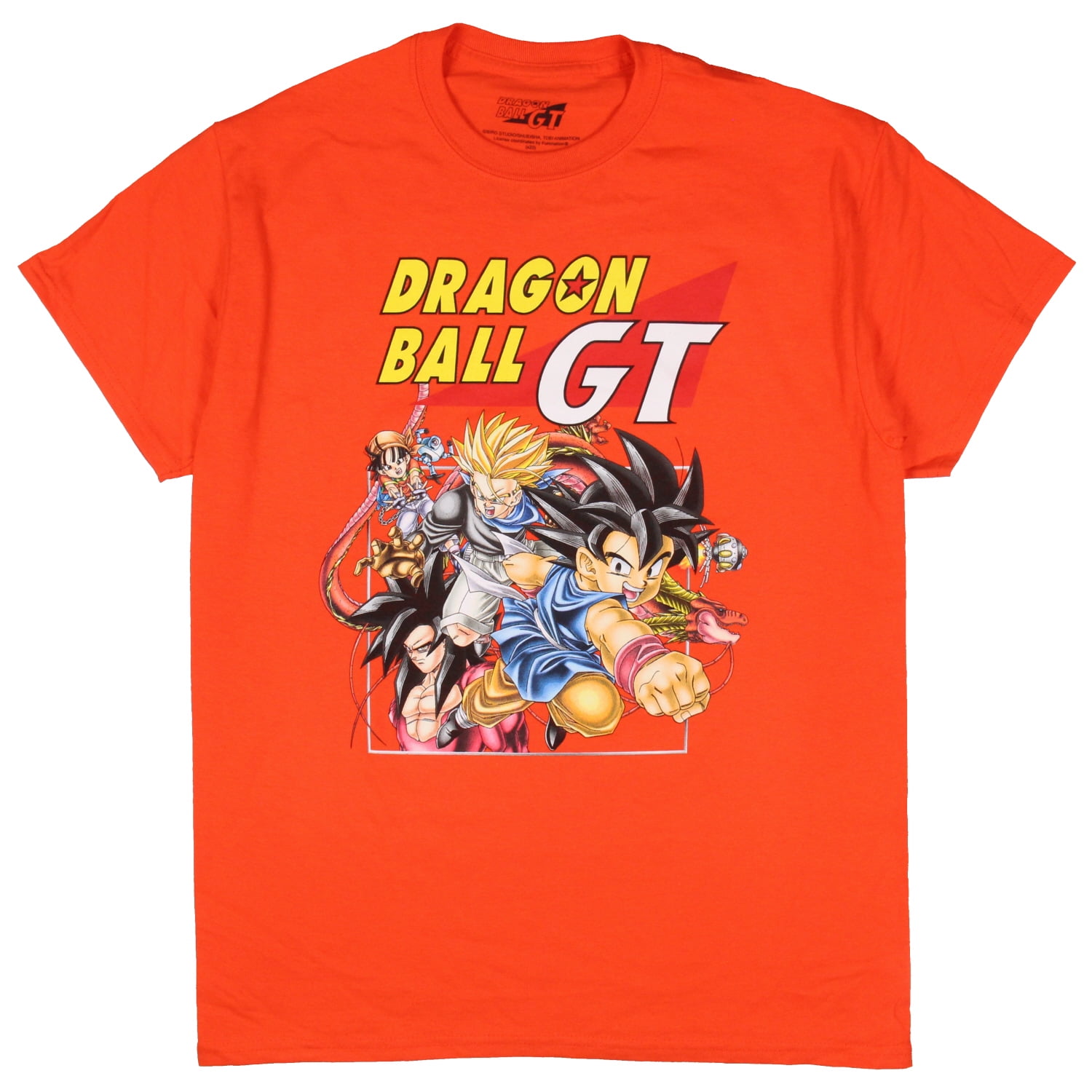 Dragon Ball GT Mens' Goku Pan Gohan Goten Character Anime T-Shirt