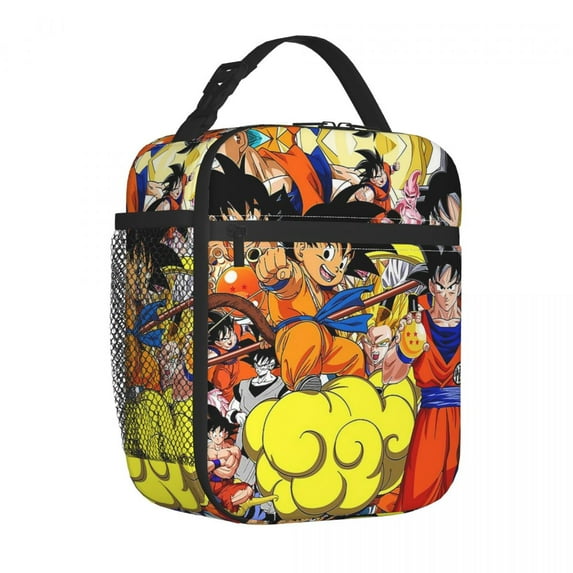 Dragon Ball Insulated Lunch Box Reusable Thermal Cooler Lunch Bag Work Food Picnic Container Tote Bags