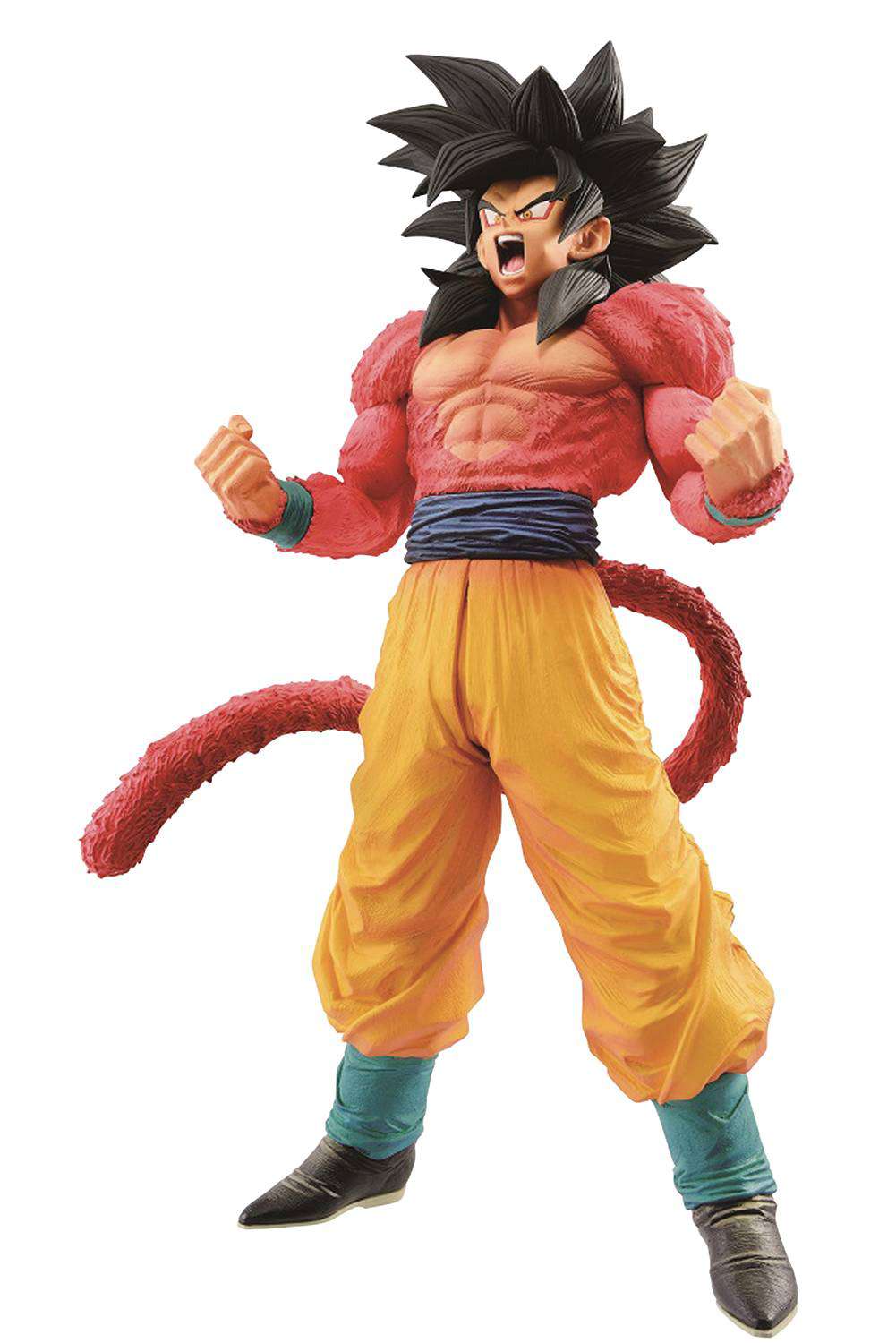Dragon Ball Master Stars Piece Super Saiyan 4 Son Goku Collectible 
