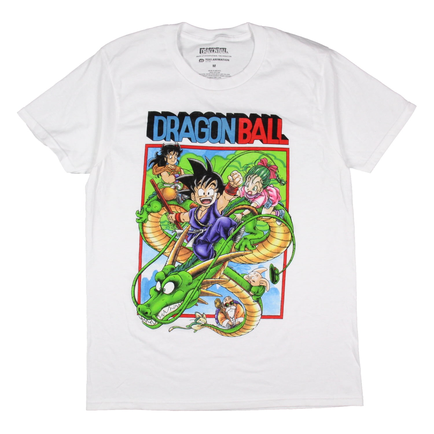 Dragon Ball Men's Original Series Young Goku And Friends Anime T-Shirt ...