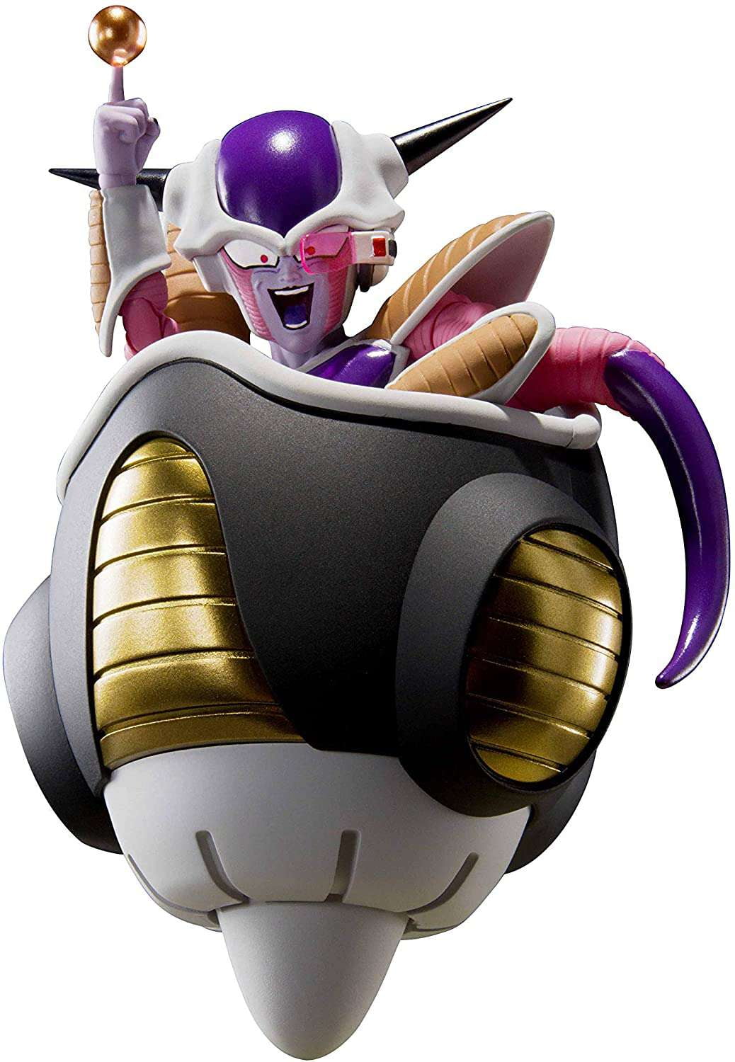 BANDAI JAPAN Bandai Dragon Ball Z Frieza First Form and Frieza Pod S.H.Figuarts Action Figure Set