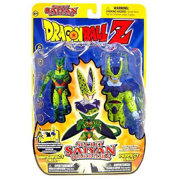 Dragon Ball Secret Saiyan Warriors Imperfect Cell & Perfect Cell Action Figure 2-Pack