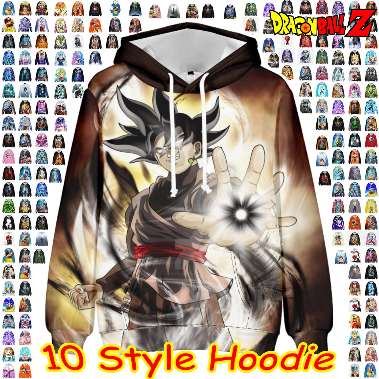 Son Goku SSJ5 - Dragon Ball fan' Unisex Organic Hoodie