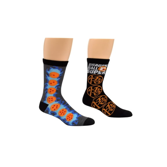 Dragon Ball Super 2 Pair Pack Crew Socks