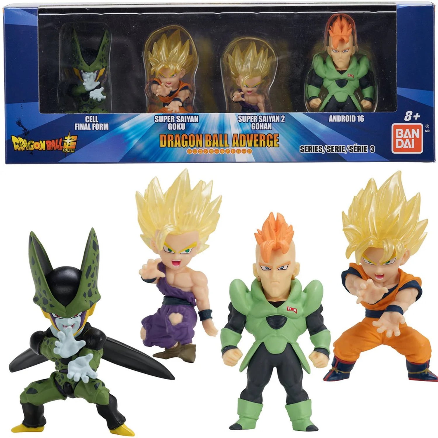 ドラゴンボールZ　DRAGONBALL ADVERGE MOTION 大猿ベジータセット : Dragon Ball Super Adverge Set 6 - SS Goku, SS 2 Gohan