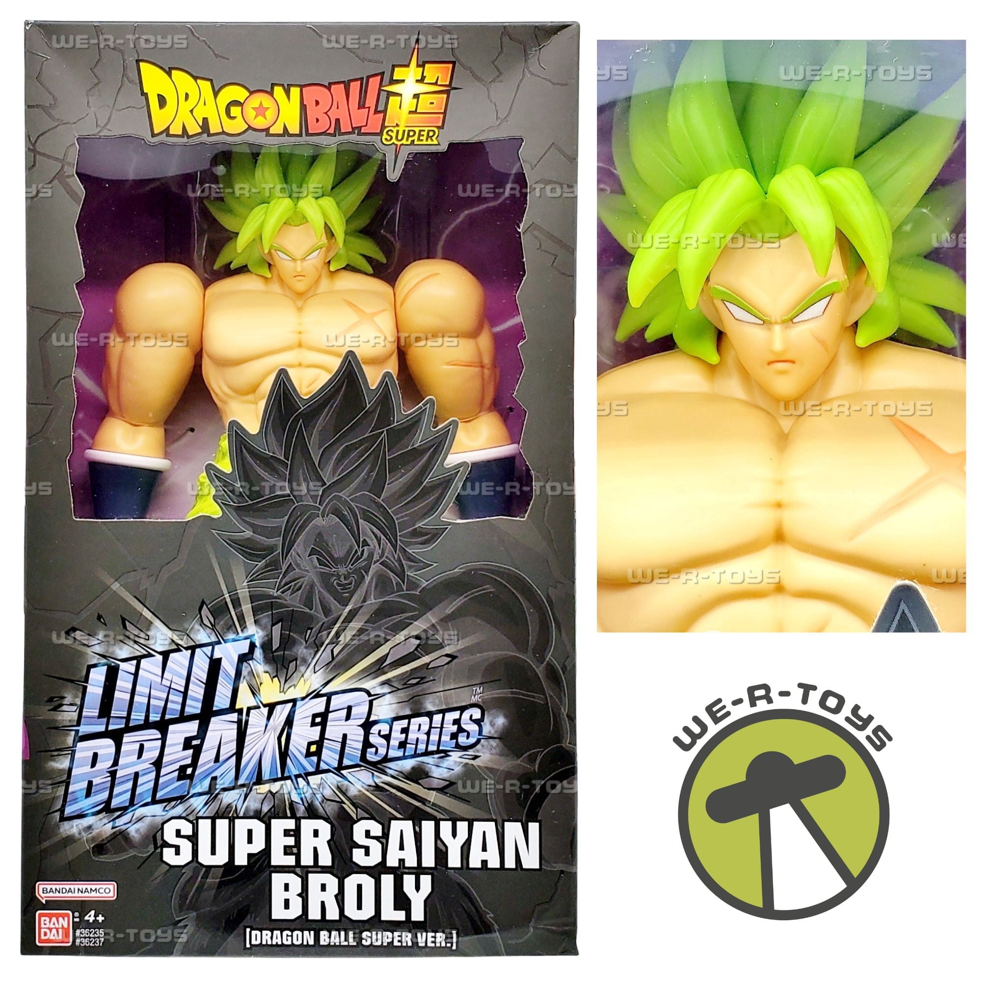 Dragon Ball Flash Series Super Saiyan Broly Figur – 10,2 Cm, Mit Sammelmünze, Beweglich