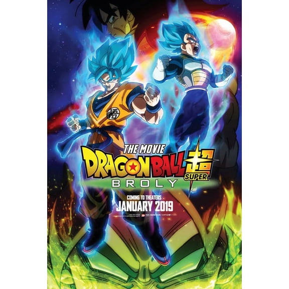 Dragon Ball Super: Broly Movie Poster Print (27 x 40) - Item # MOVAB09755