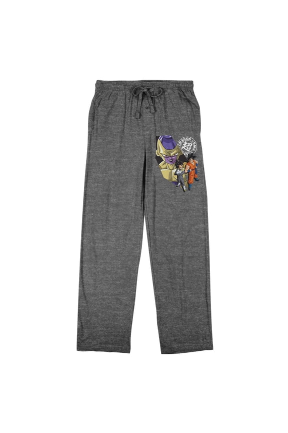 Dragon Ball Super Chibi Group Shot Adult Sleep Pajama Pants -Small