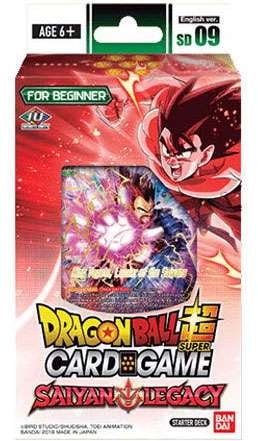 Dragon Ball Super Collectible Card Game SD 09 Starter Deck SD 09