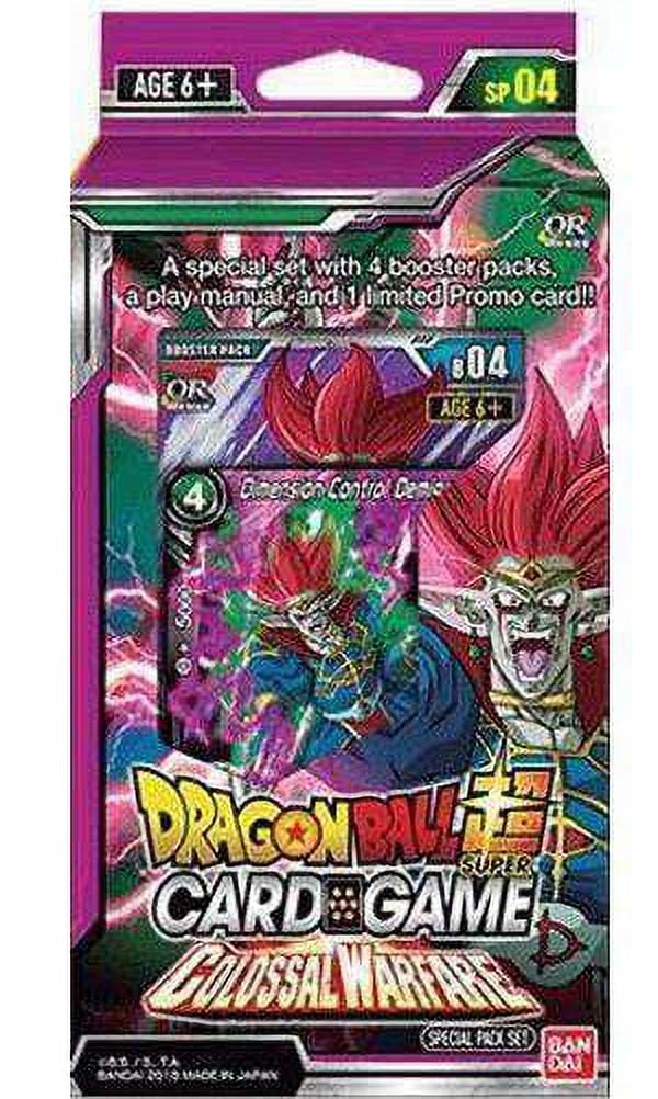 Dragon Ball Super Collectible Card Game Series 4 Special Pack - Walmart.com
