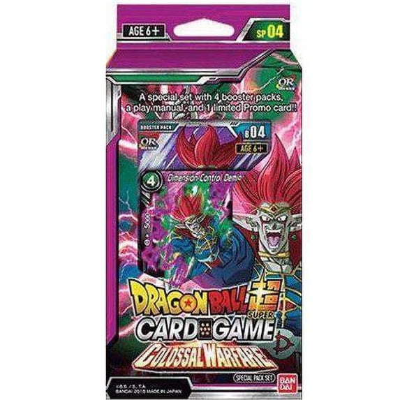 Dragon Ball Super Collectible Card Game Series 4 Special Pack