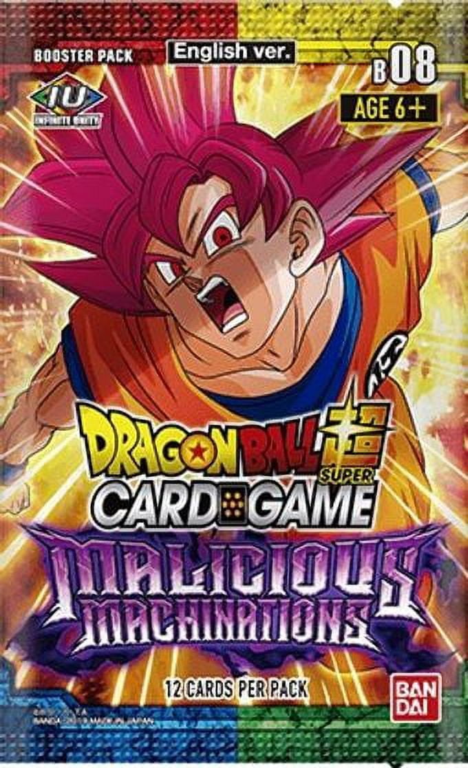 Dragon Ball Super Collectible Card Game Series 8 Malicious Machinations Booster Pack (12 Cards)