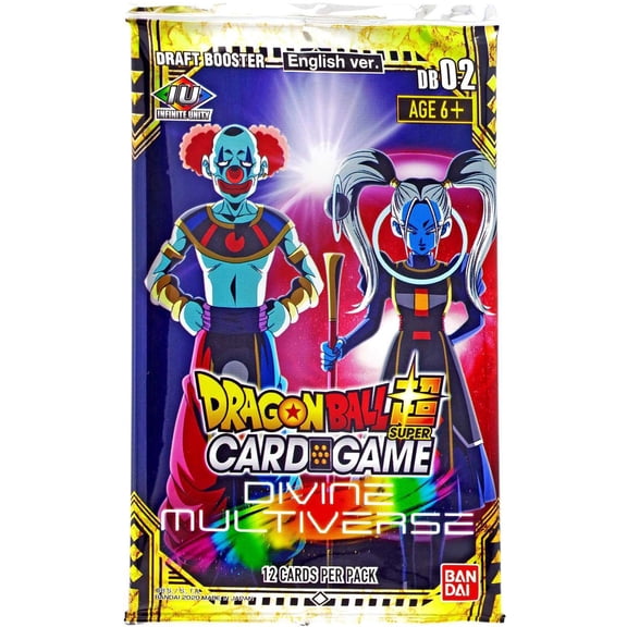 Dragon Ball Super Draft Box 05 Divine Multiverse Booster Pack (12 Cards)