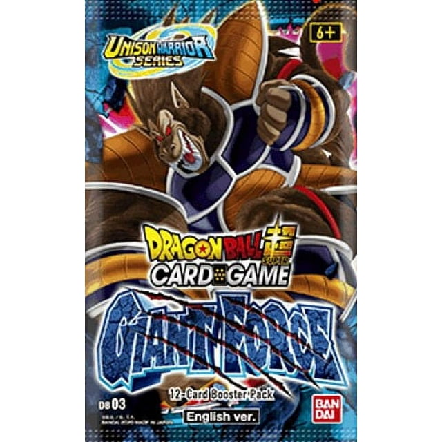 Dragon Ball Super Draft Box 06 Giant Force Booster Pack (12 Cards