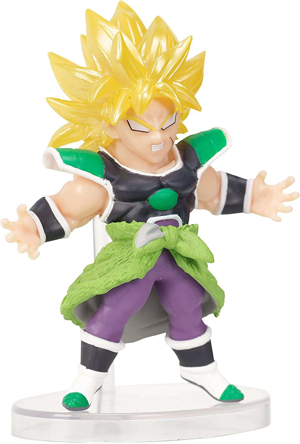 Dragon Ball Super Dragon Ball Adverge Super Saiyan Broly 2.5 Mini Figure Loose Bandai America Walmart