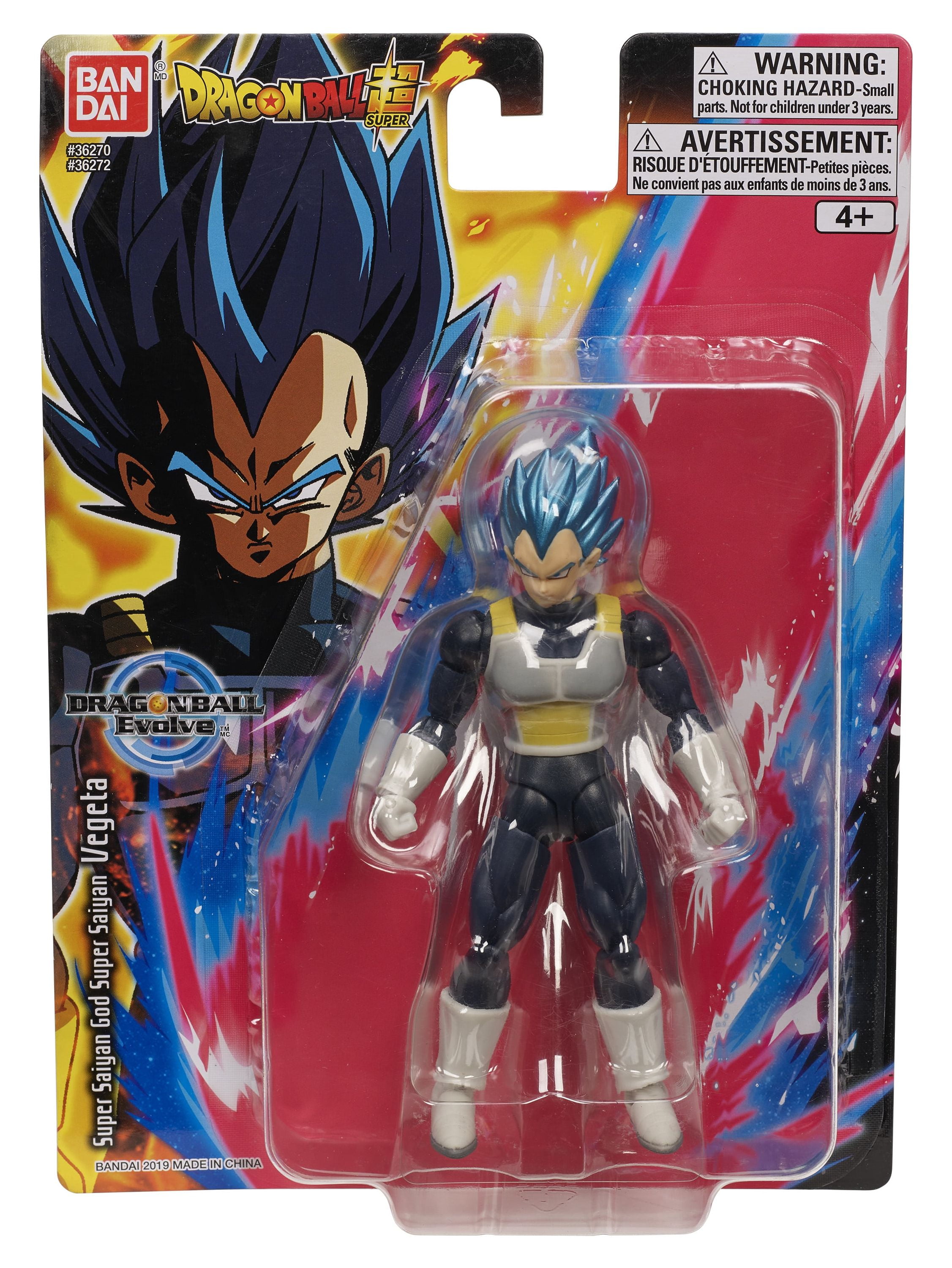 Dragon Ball Super Evolve - Super Saiyan Blue Vegeta 5 Action Figure