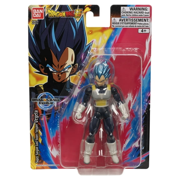 Dragon Ball Super Evolve - Super Saiyan Blue Vegeta 5" Action Figure