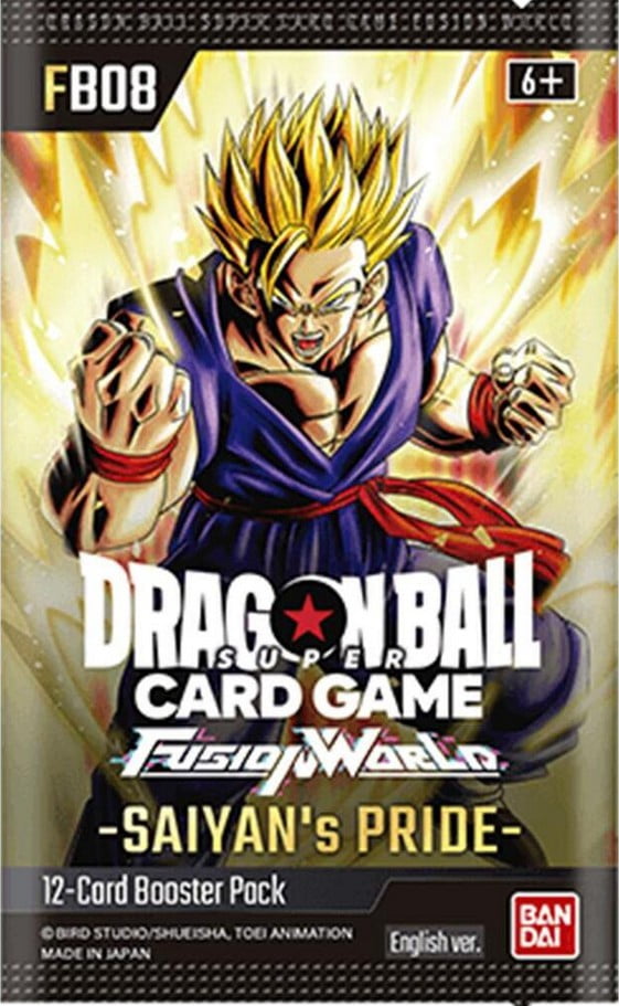 Dragon Ball Super Fusion World 08 Saiyan's Pride Booster Pack