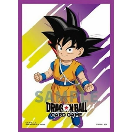 Dragon Ball Super Fusion World Card Game Official Sleeves - Son Goku (Mini) (64-Pack)