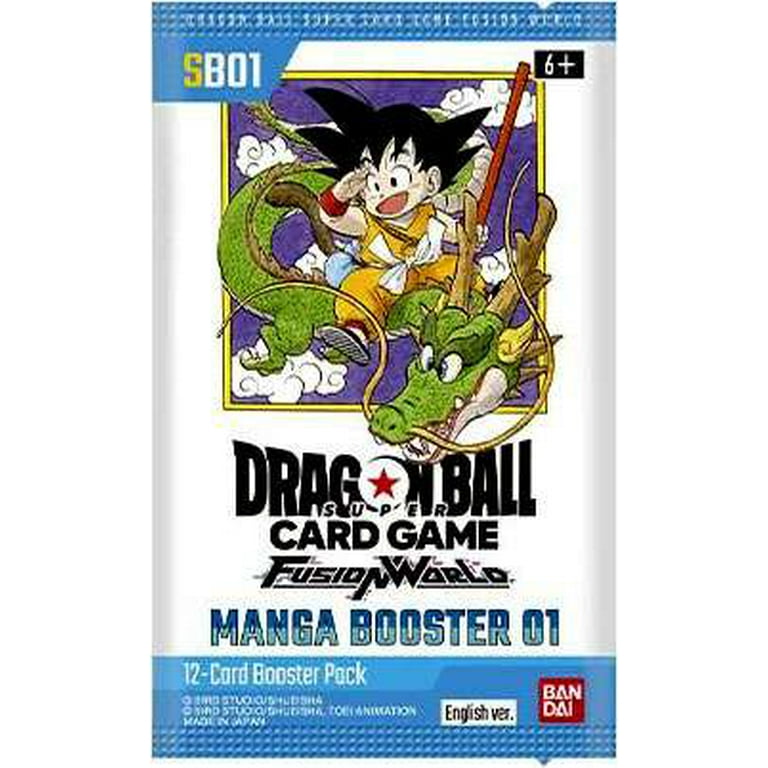 フュージョンワールド MANGA BOOSTER 1BOX テープ付き 未開封 Dragon Ball Fusion World Manga Booster SB01 Box Japanese