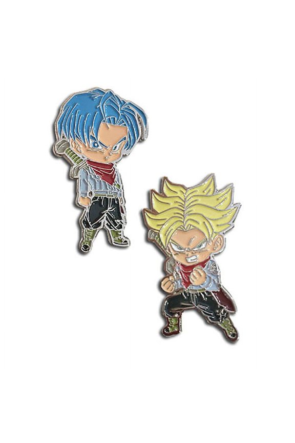 Future Trunks and Super Saiyan Future Trunks Enamel Pins