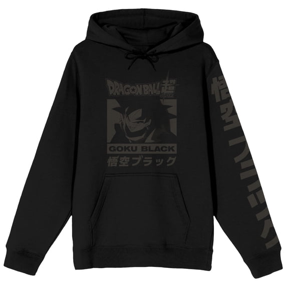 Dragon Ball Super Goku Poster Men's Black Sweatshirt-3XL