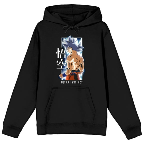 Dragon Ball Super Goku Ultra Instinct Men's Black Sweatshirt-Small