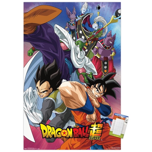Dragon Ball: Super - Group Wall Poster, 22.375" x 34"