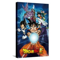 Dragon Ball Super - Groups Canvas Wall Poster, 14.725" x 22.375"