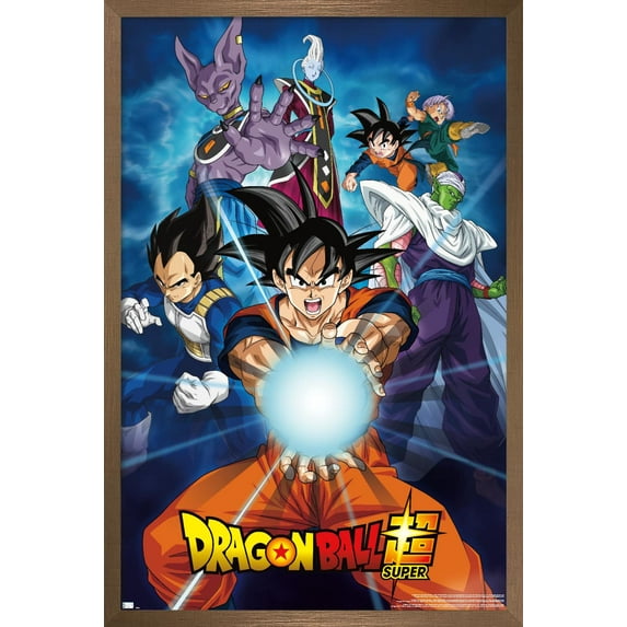 Dragon Ball Super - Groups Wall Poster, 14.725" x 22.375", Framed