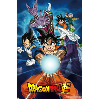 Dragon Ball Z - Saiyans Wall Poster, 14.725 x 22.375 Framed 